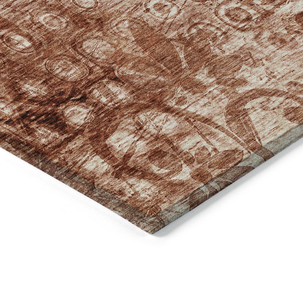 Chantille ACN577 Orange 8' x 10' Rug. Picture 3