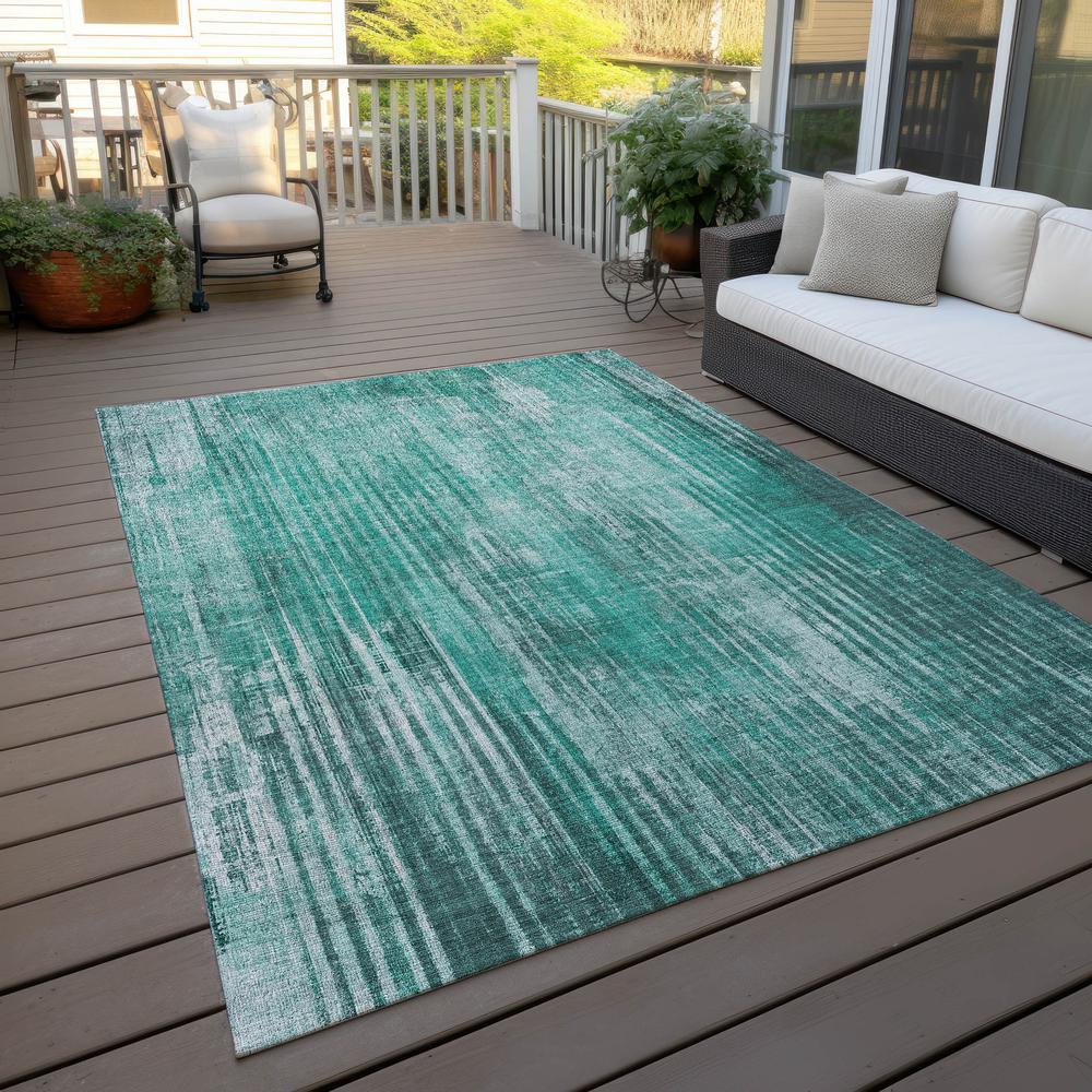 Chantille ACN582 Teal 8' x 10' Rug. Picture 8