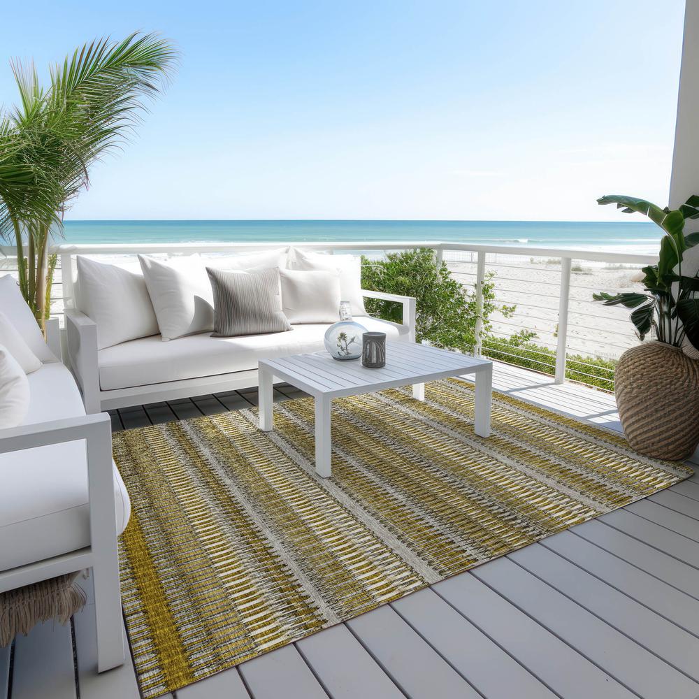 Chantille ACN589 Brown 8' x 10' Rug. Picture 9