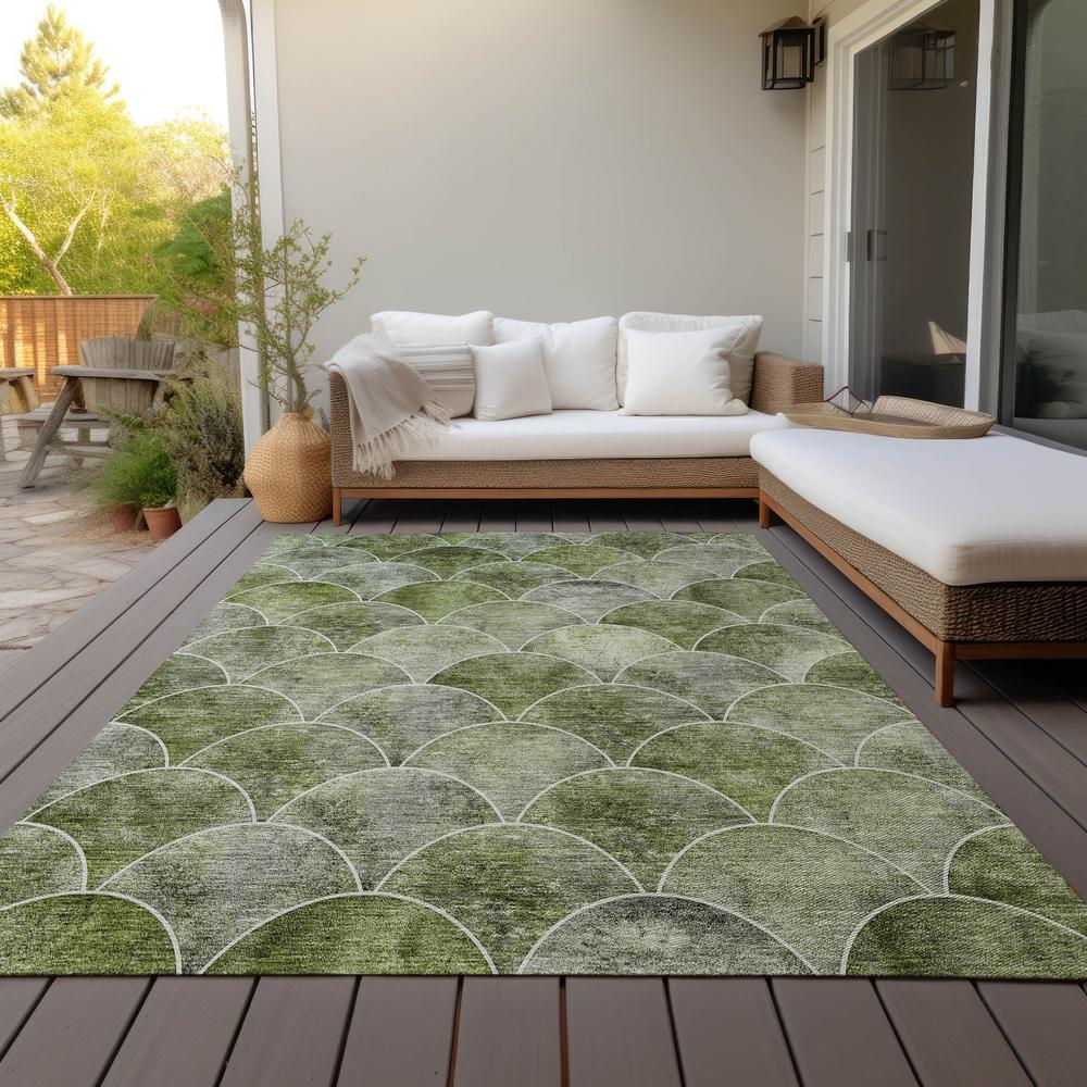 Chantille ACN594 Green 8' x 10' Rug. Picture 8