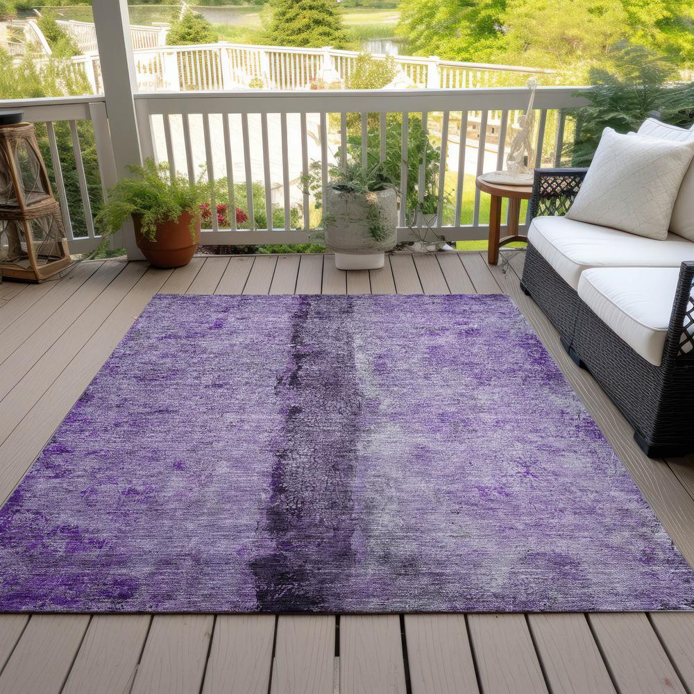 Chantille ACN605 Purple 8' x 10' Rug. Picture 8