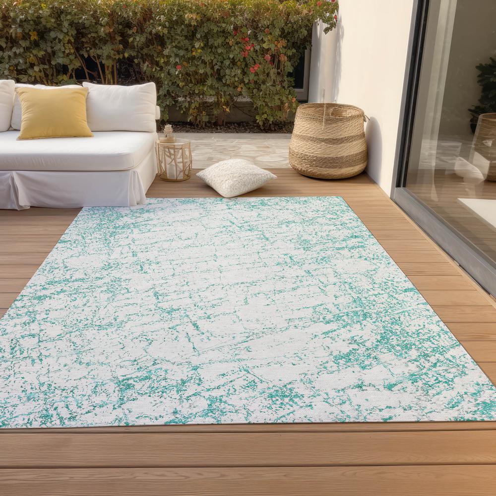 Chantille ACN606 Teal 8' x 10' Rug. Picture 8