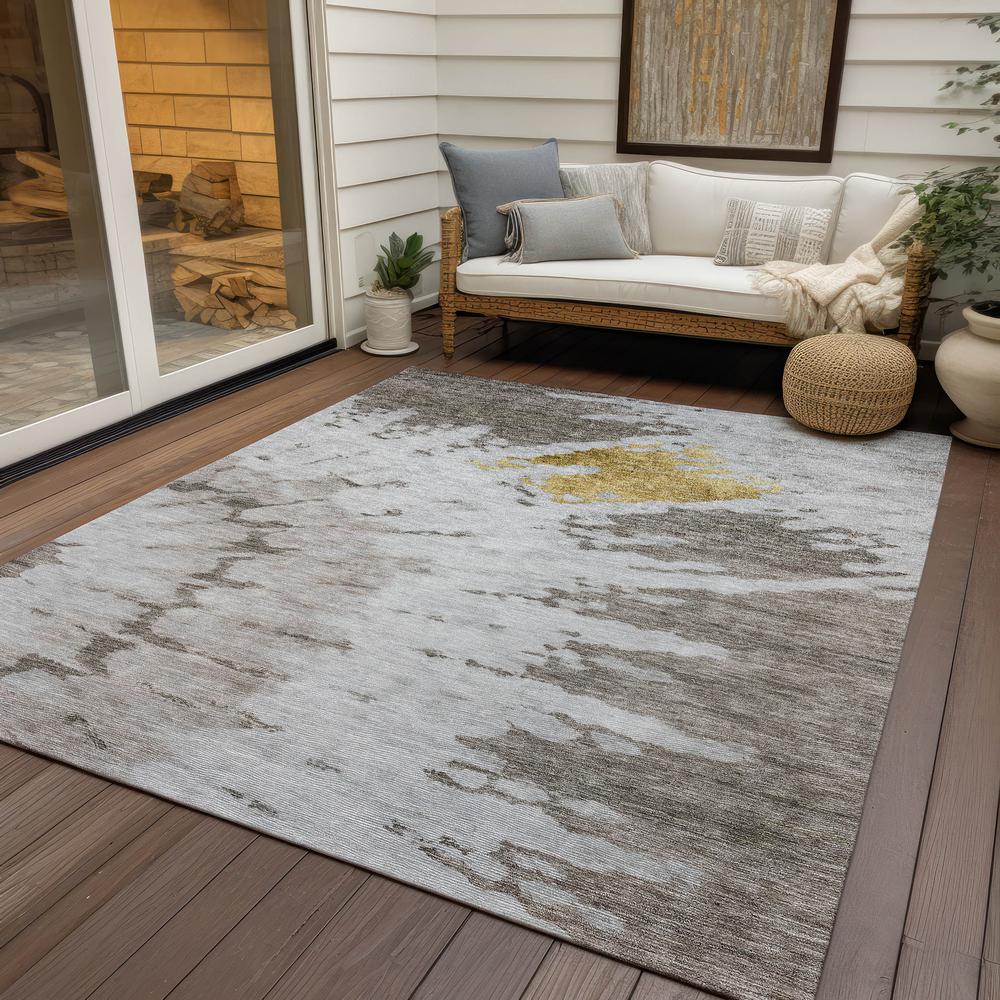 Chantille ACN614 Brown 8' x 10' Rug. Picture 8