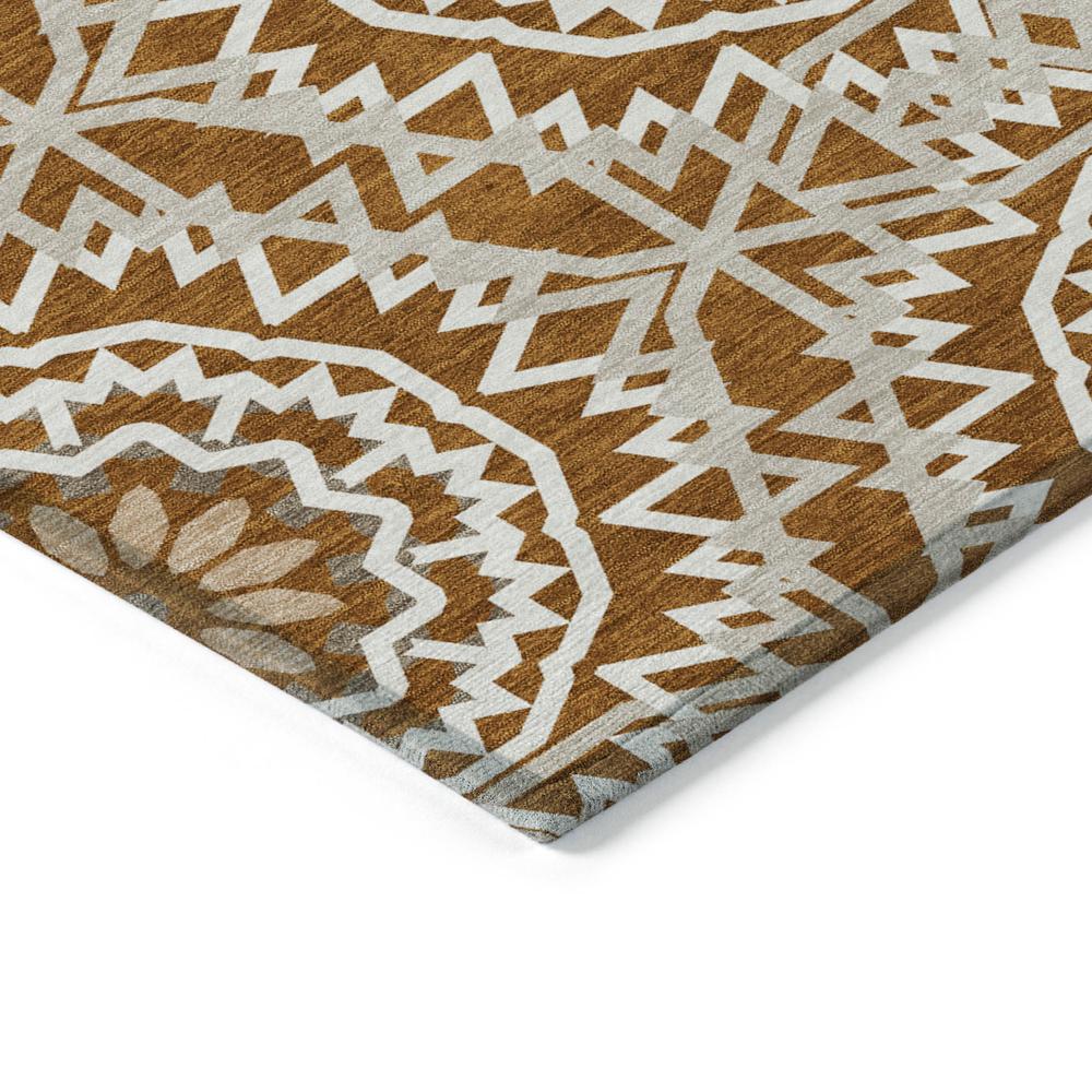 Chantille ACN619 Orange 8' x 10' Rug. Picture 3