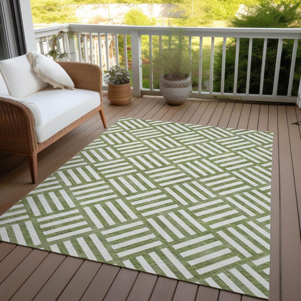 Chantille ACN620 Green 8' x 10' Rug. Picture 8