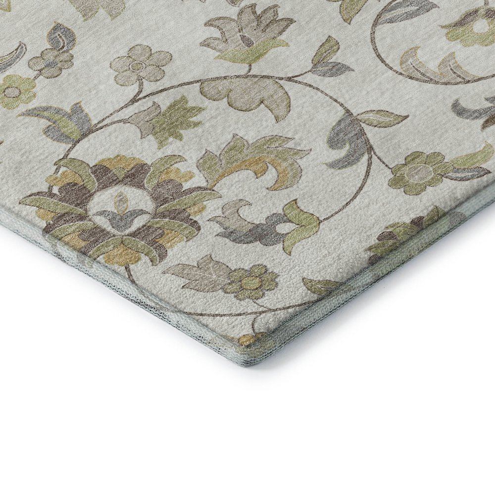 Premium Machine Washable Mayfield AMF1006 Ivory 8' x 10' Rug. Picture 3