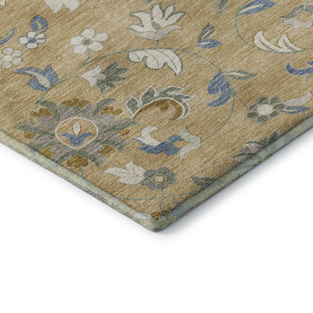 Premium Machine Washable Mayfield AMF1006 Wheat 8' x 10' Rug. Picture 3
