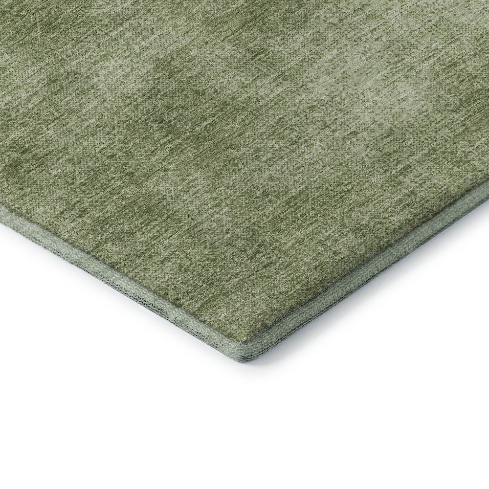 Premium Machine Washable Mayfield AMF1018 Green 8' x 10' Rug. Picture 3