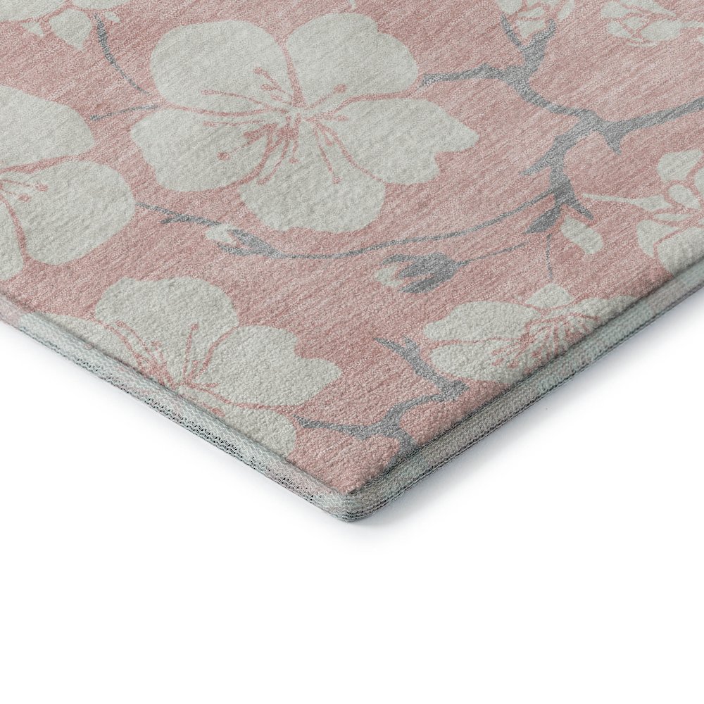 Premium Machine Washable Mayfield AMF1032 Pink 8' x 10' Rug. Picture 3