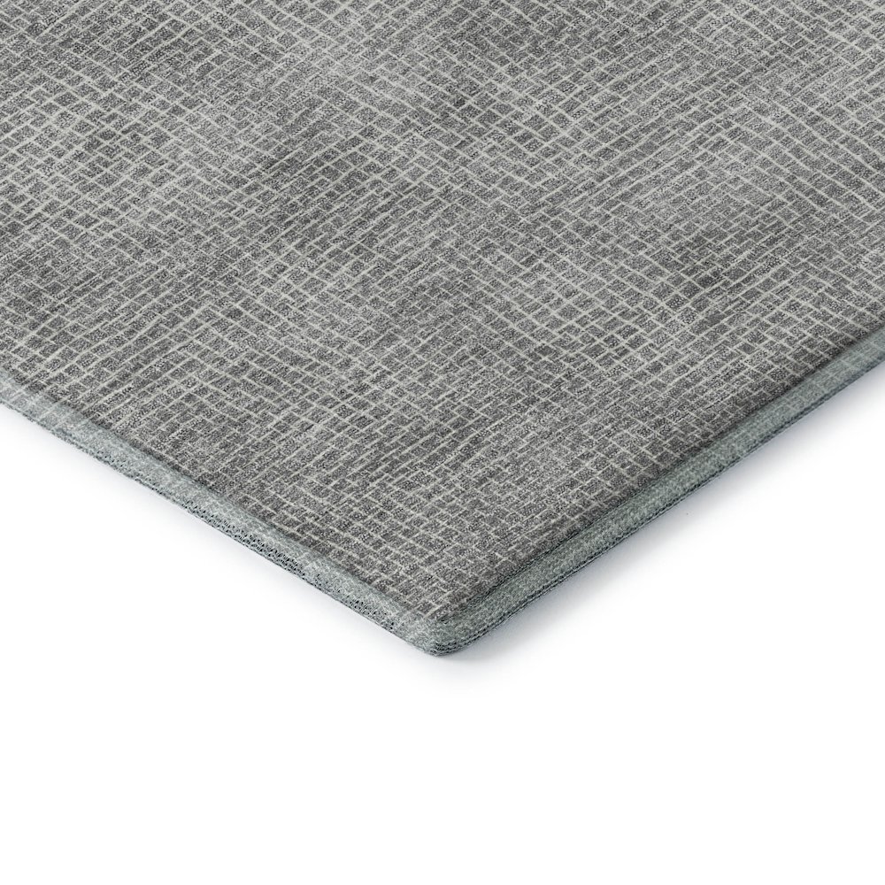Premium Machine Washable Mayfield AMF1057 Gray 8' x 10' Rug. Picture 3