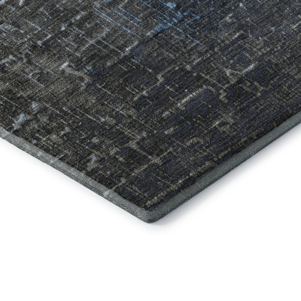 Premium Machine Washable Mayfield AMF1066 Blue 8' x 10' Rug. Picture 3