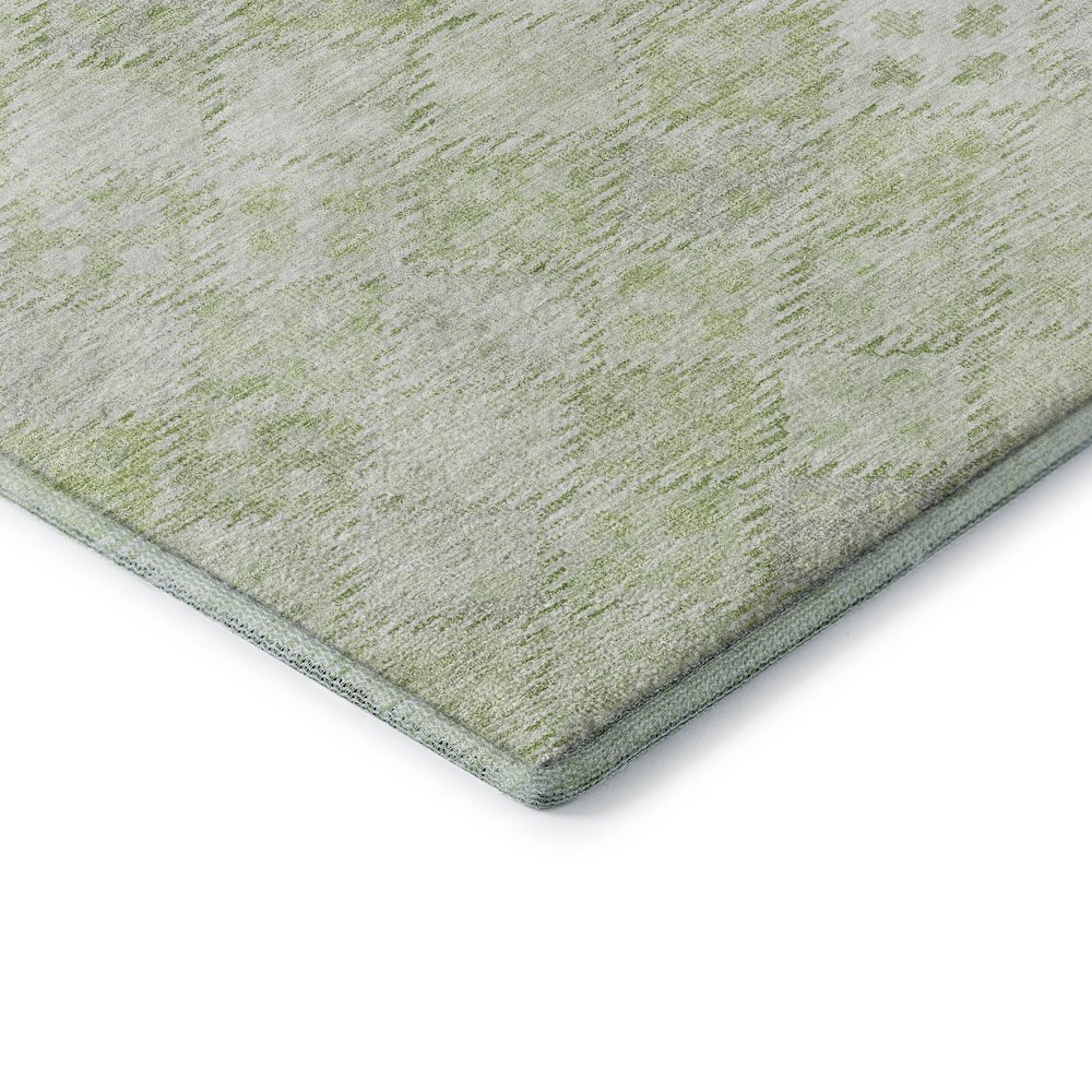 Premium Machine Washable Mayfield AMF1081 Sage 8' x 10' Rug. Picture 3