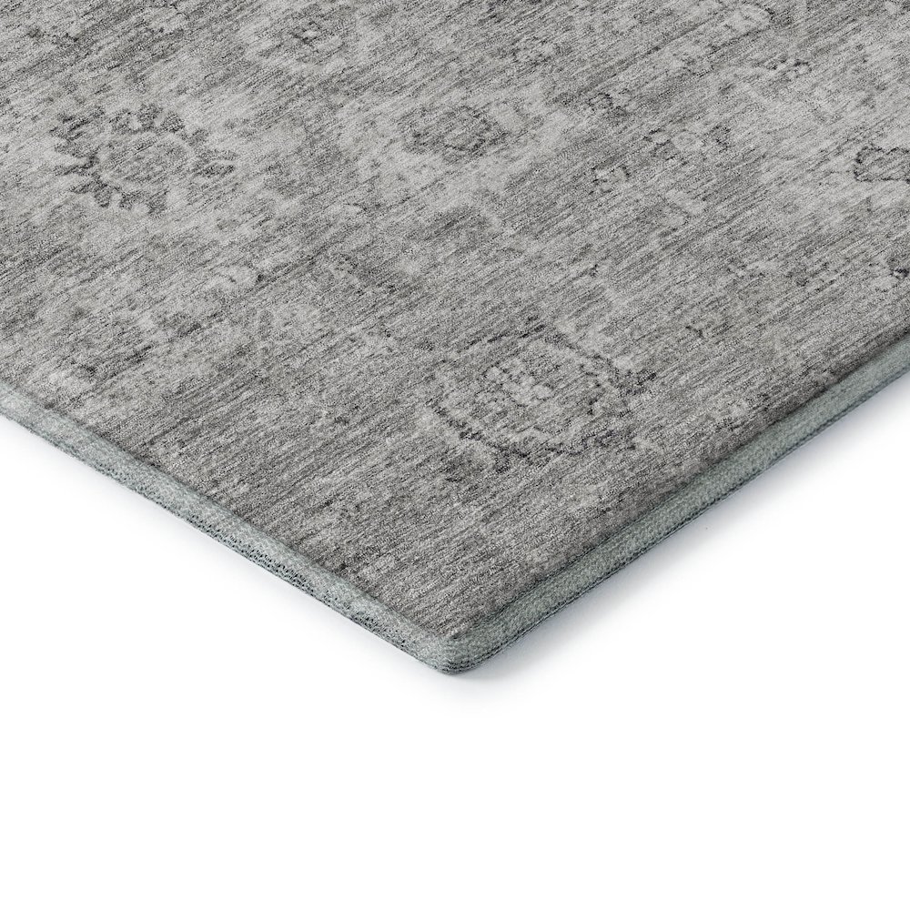 Premium Machine Washable Mayfield AMF1089 Gray 8' x 10' Rug. Picture 3