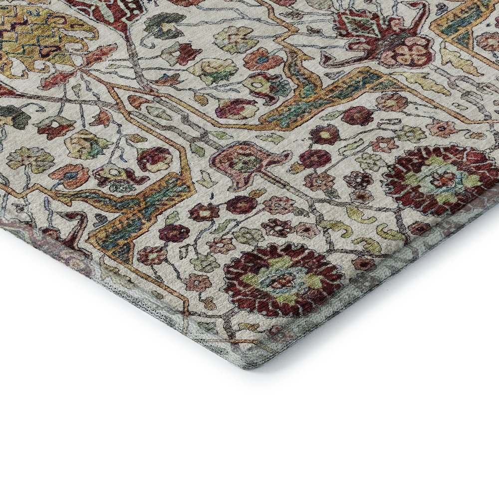 Premium Machine Washable Mayfield AMF1132 Ivory 8' x 10' Rug. Picture 3