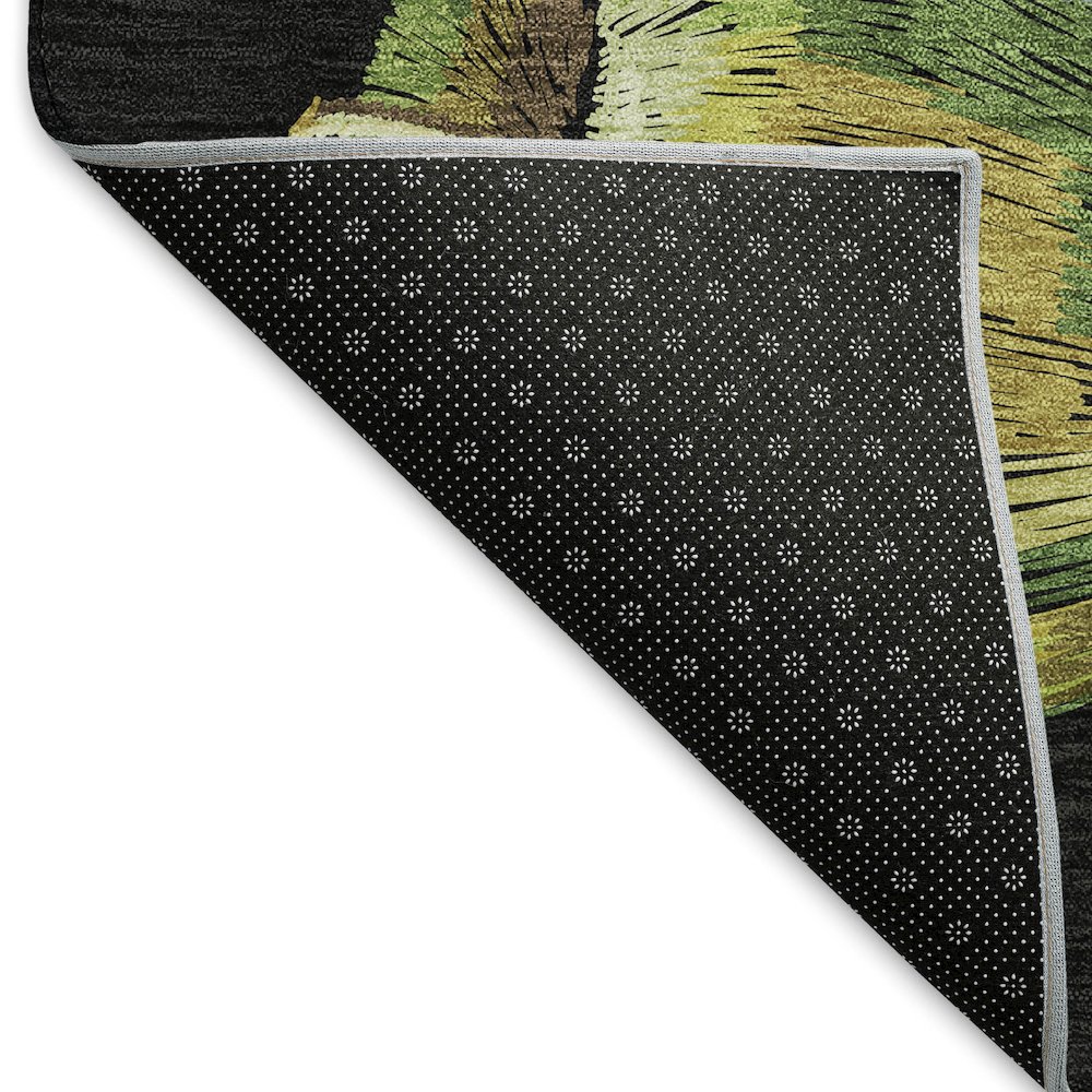 Premium Machine Washable Mayfield  Midnight 8' x 10' Rug. Picture 2