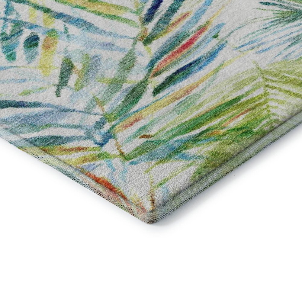 Premium Machine Washable Mayfield  Multi 8' x 10' Rug. Picture 3