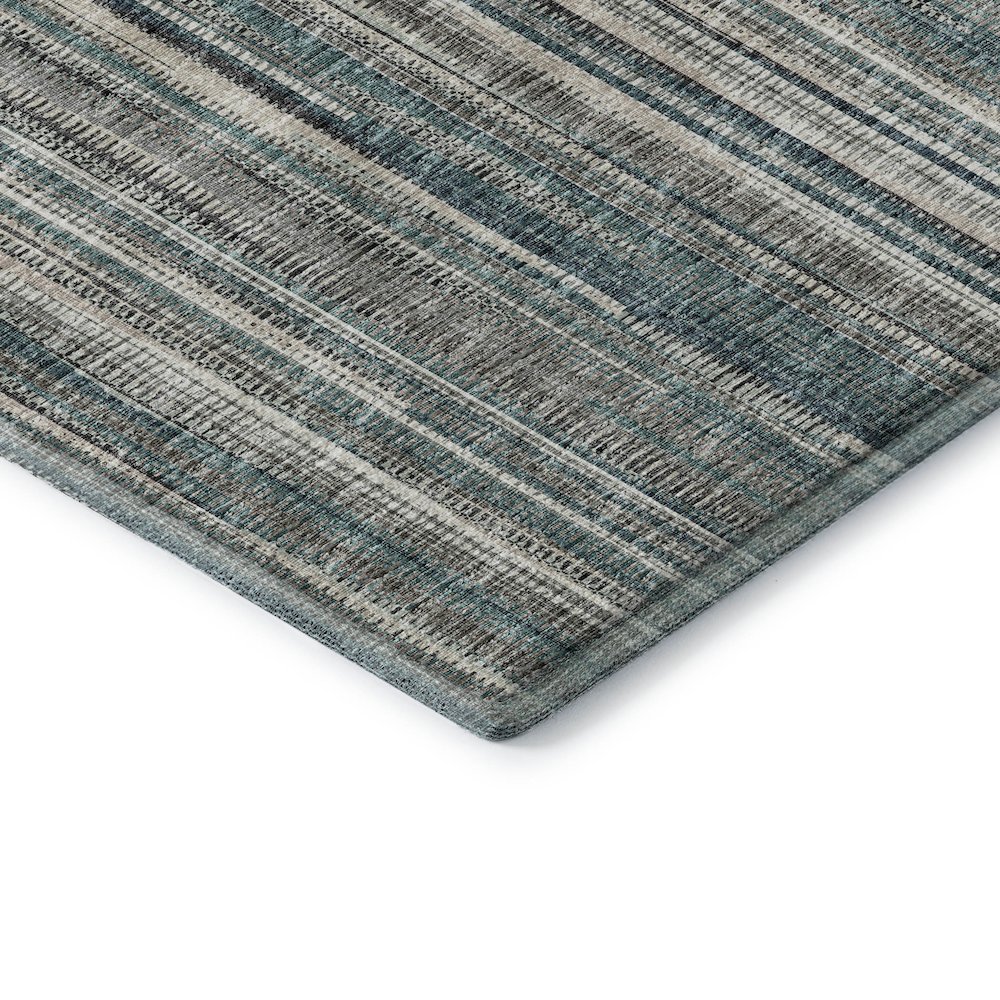 Premium Machine Washable Mayfield  Peacock 8' x 10' Rug. Picture 3