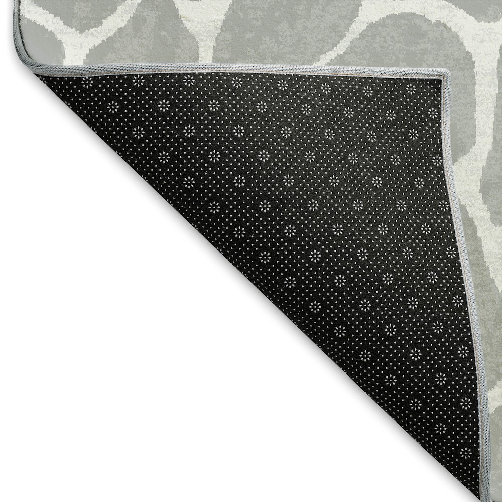 Premium Machine Washable Mayfield  Gray 8' x 10' Rug. Picture 2