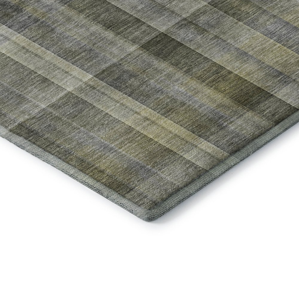 Premium Machine Washable Mayfield  Gray 8' x 10' Rug. Picture 3