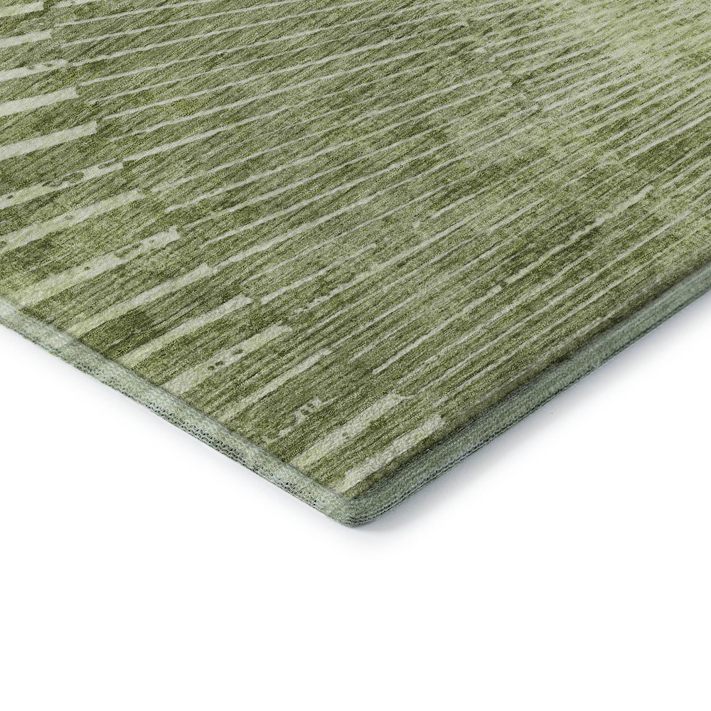 Premium Machine Washable Mayfield  Sage 8' x 10' Rug. Picture 3