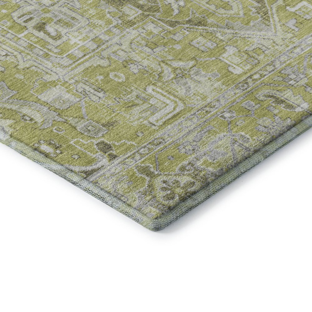 Premium Machine Washable Mayfield  Aloe 8' x 10' Rug. Picture 3