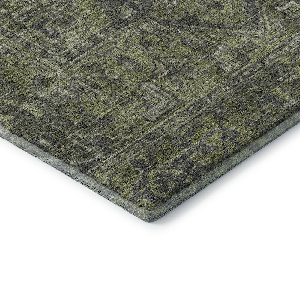 Premium Machine Washable Mayfield  Green 8' x 10' Rug. Picture 3