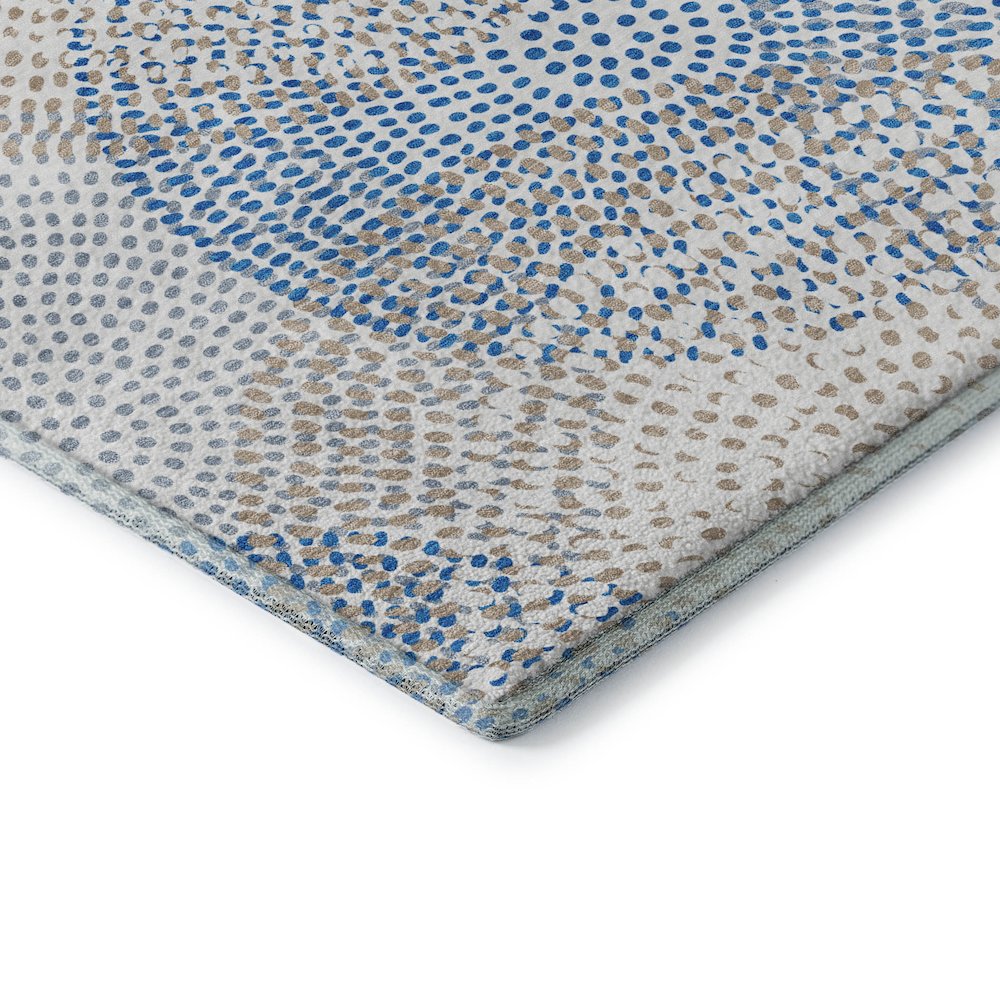 Premium Machine Washable Mayfield  Ivory 8' x 10' Rug. Picture 3
