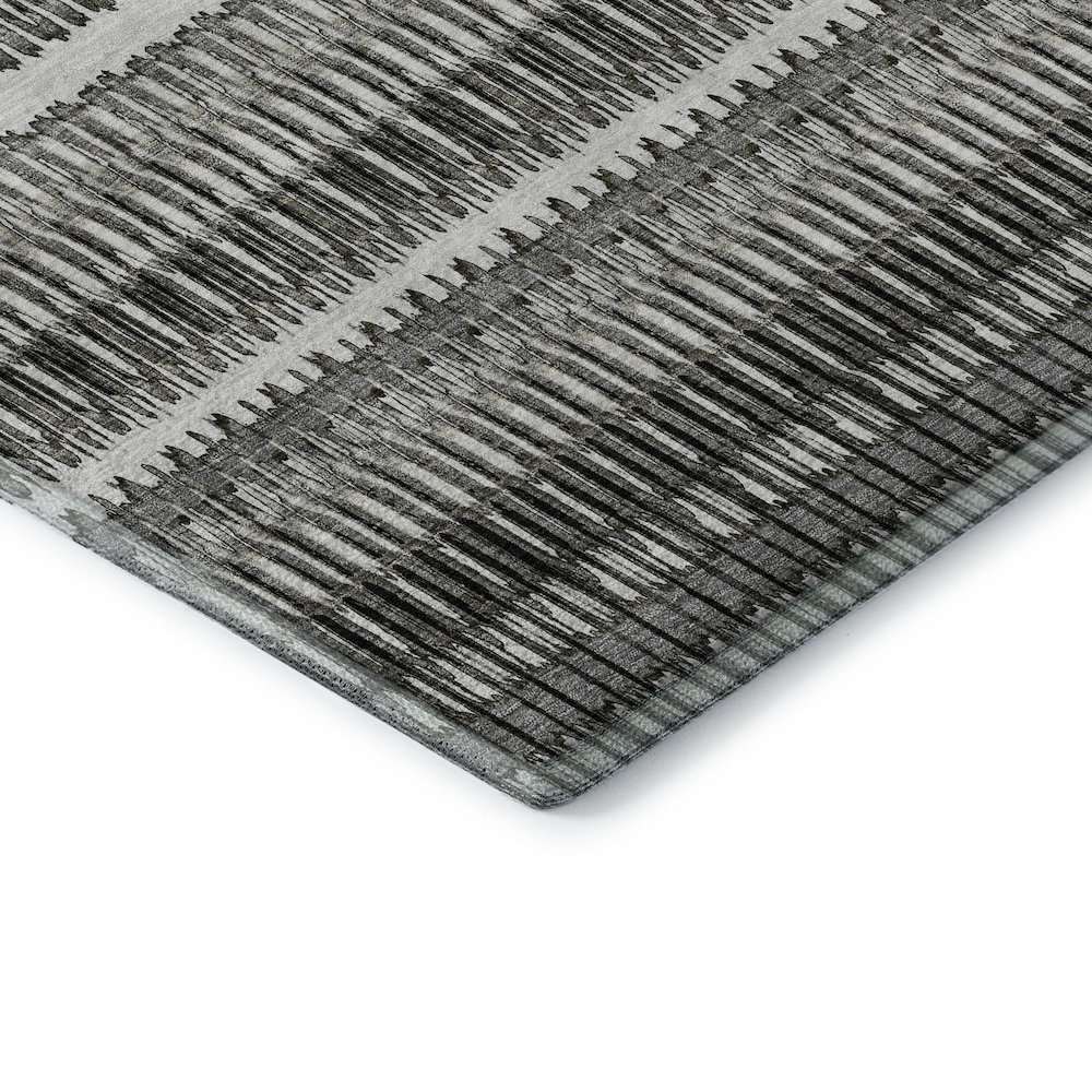 Premium Machine Washable Mayfield  Gray 8' x 10' Rug. Picture 3