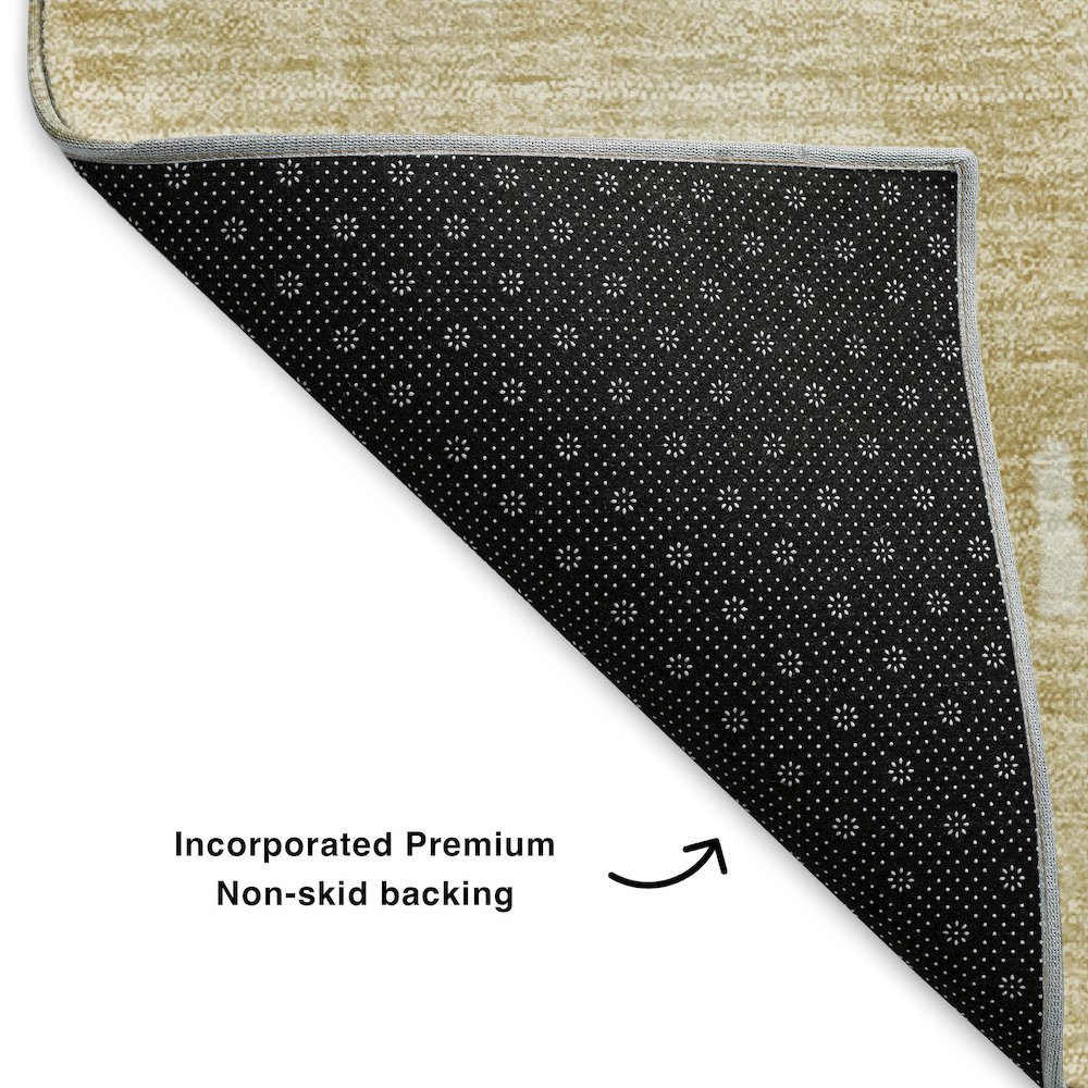 Premium Machine Washable Mayfield  Beige 8' x 10' Rug. Picture 2