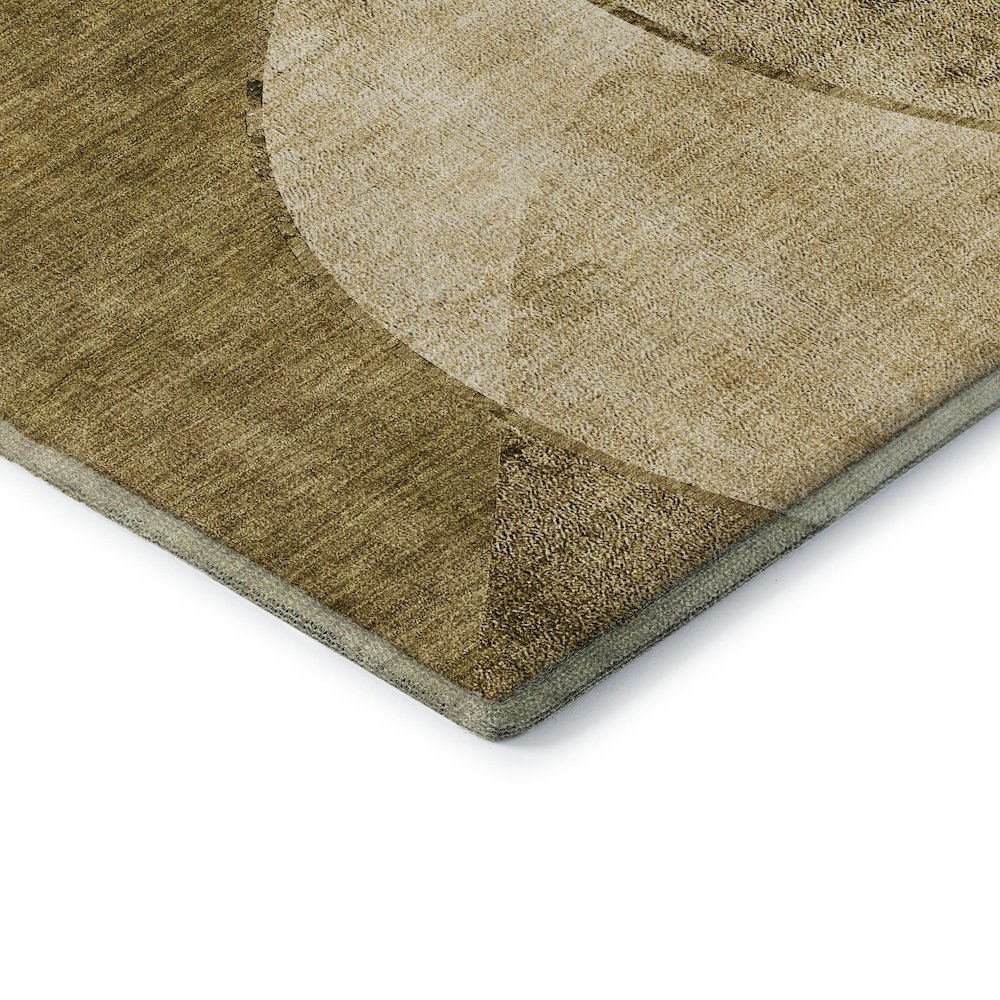 Premium Machine Washable Mayfield  Brown 8' x 10' Rug. Picture 3
