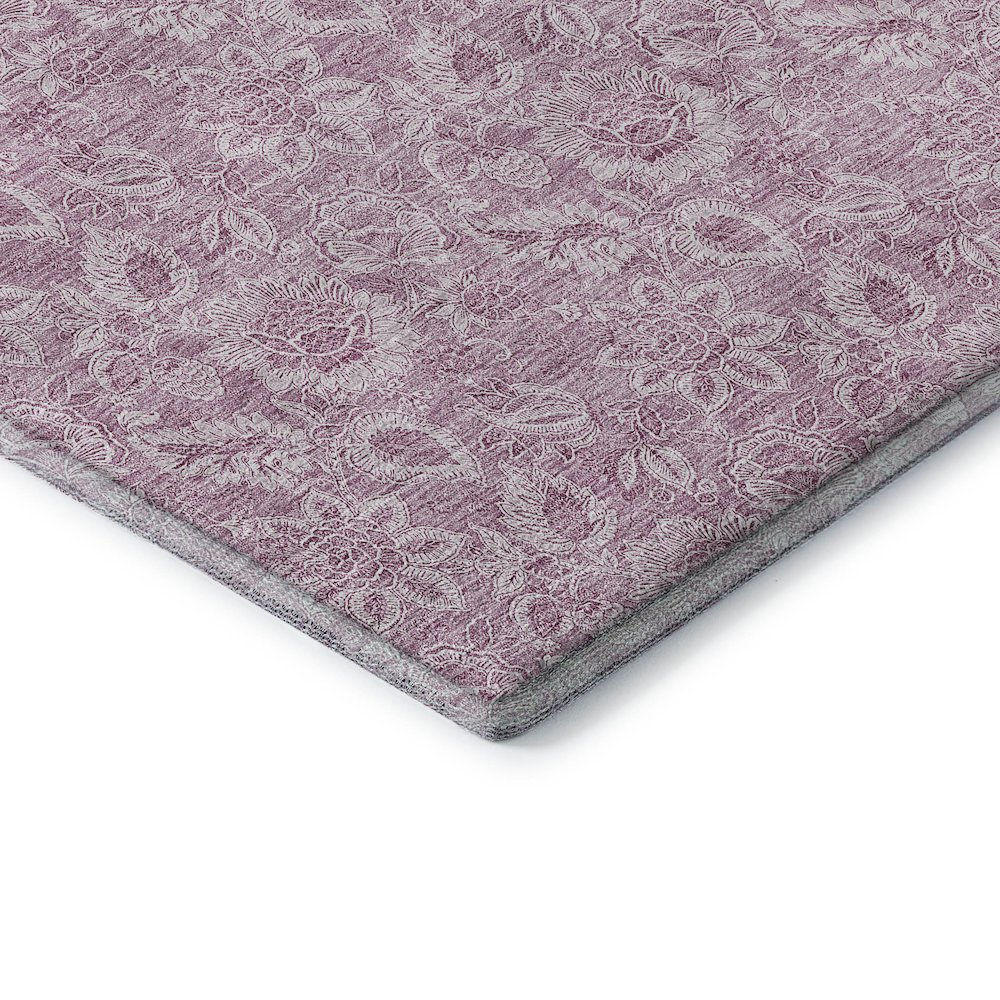 Premium Machine Washable Mayfield AMF662 Blush 8' x 10' Rug. Picture 3