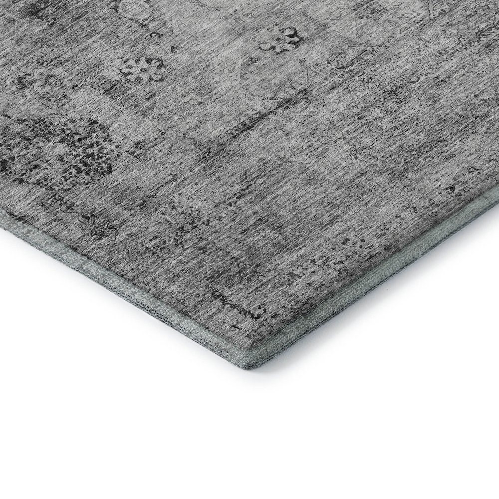 Premium Machine Washable Mayfield AMF675 Gray 8' x 10' Rug. Picture 3