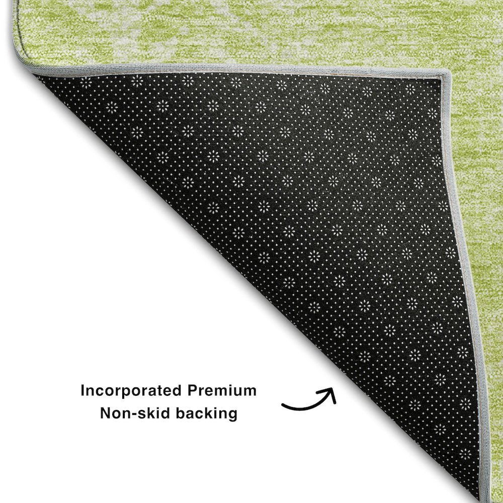 Premium Machine Washable Mayfield AMF694 Aloe 8' x 10' Rug. Picture 2