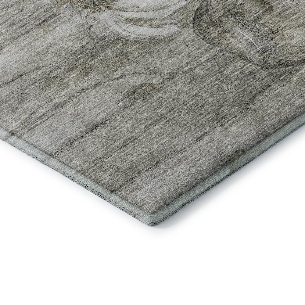 Premium Machine Washable Mayfield AMF712 Taupe 8' x 10' Rug. Picture 3
