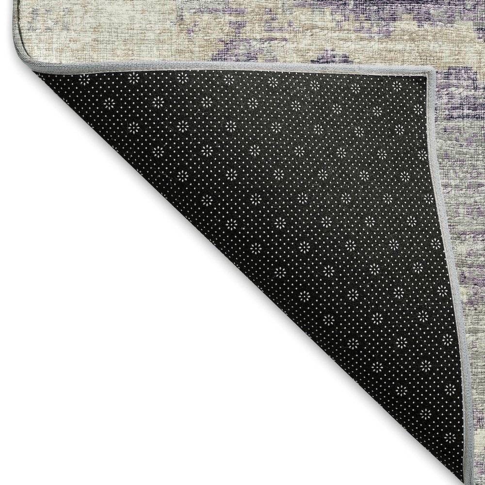 Premium Machine Washable Mayfield  Purple 8' x 10' Rug. Picture 2