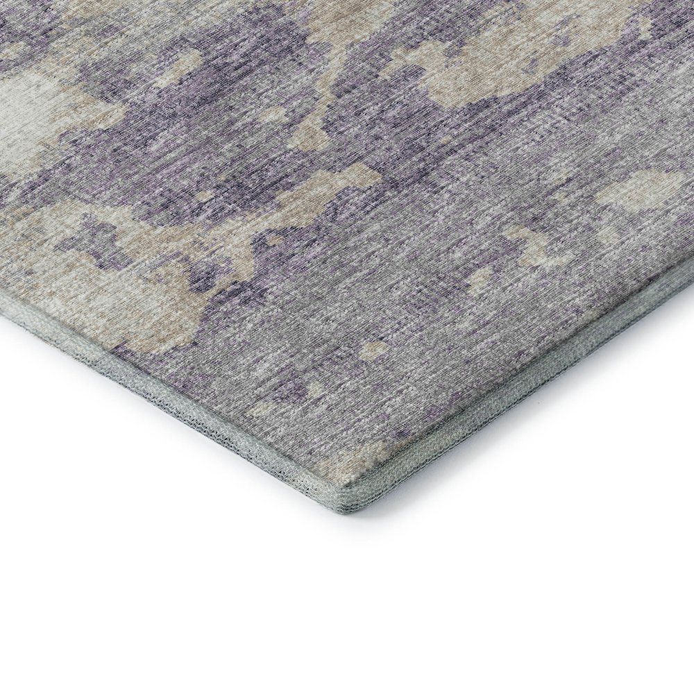 Premium Machine Washable Mayfield  Purple 8' x 10' Rug. Picture 3