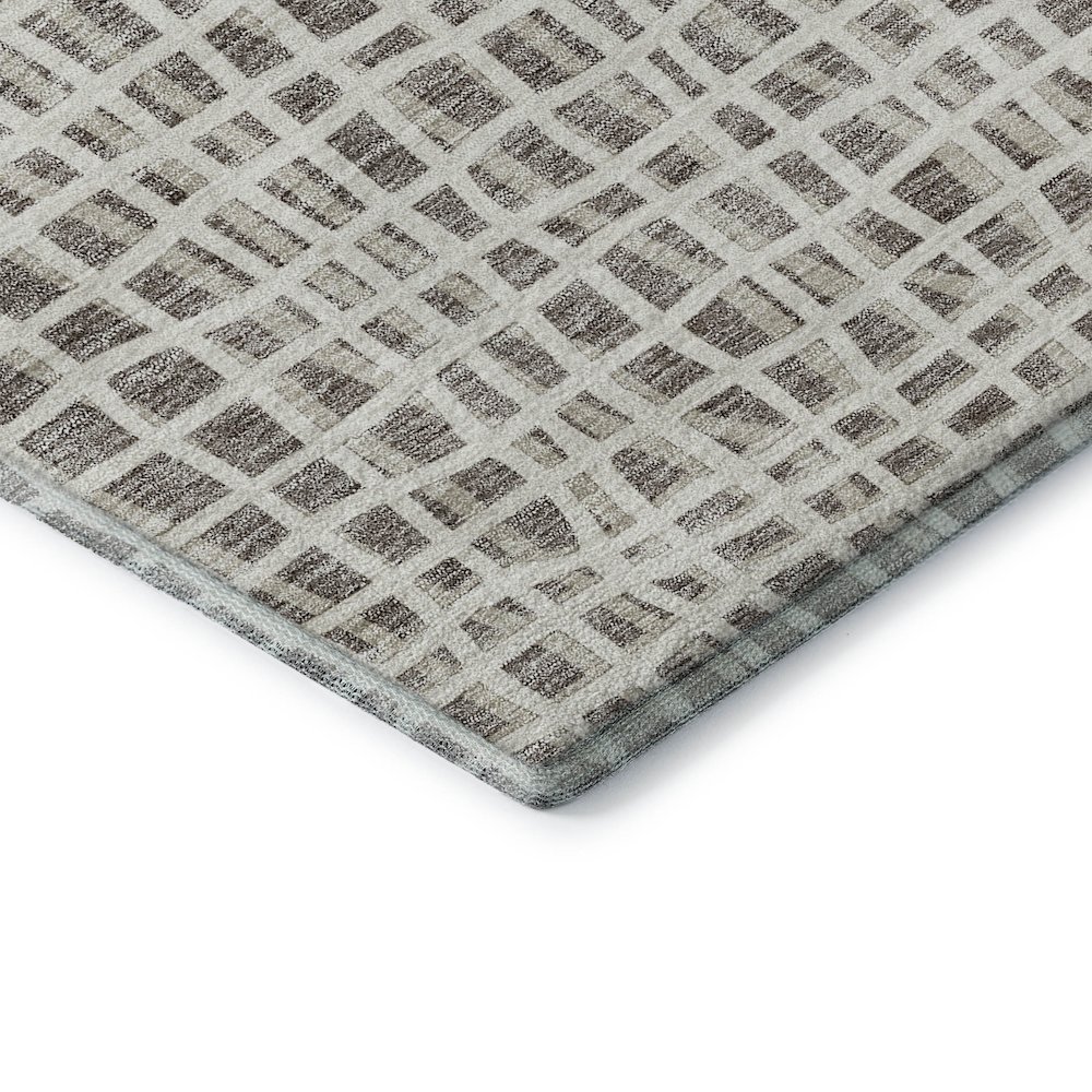 Premium Machine Washable Mayfield AMF729 Taupe 8' x 10' Rug. Picture 3