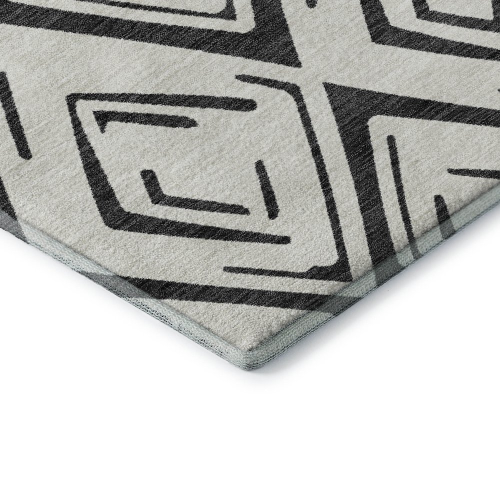 Premium Machine Washable Mayfield AMF737 Ivory 8' x 10' Rug. Picture 3