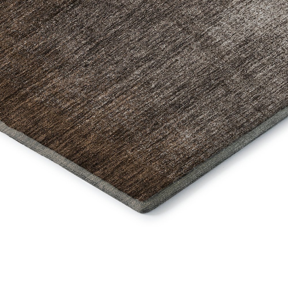 Premium Machine Washable Mayfield AMF742 Chocolate 8' x 10' Rug. Picture 3