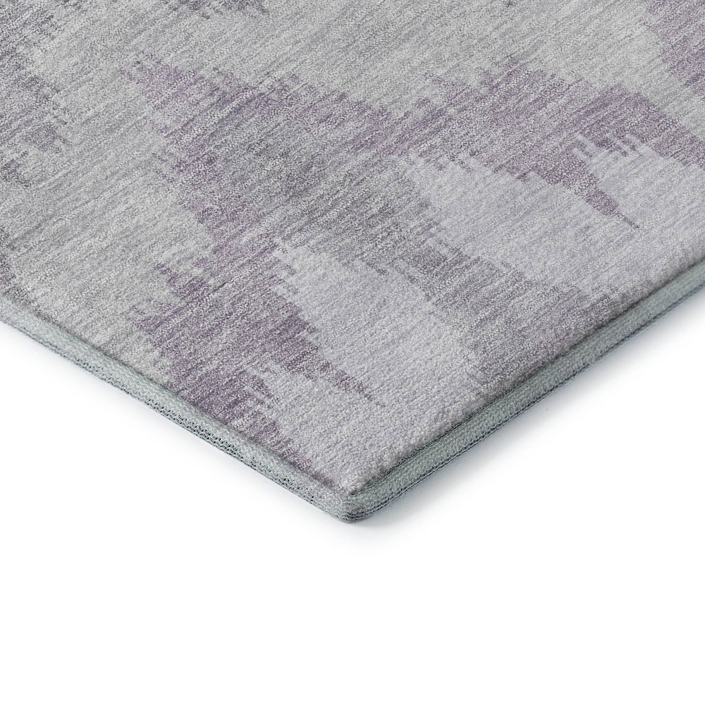 Premium Machine Washable Mayfield AMF743 Lavender 8' x 10' Rug. Picture 3