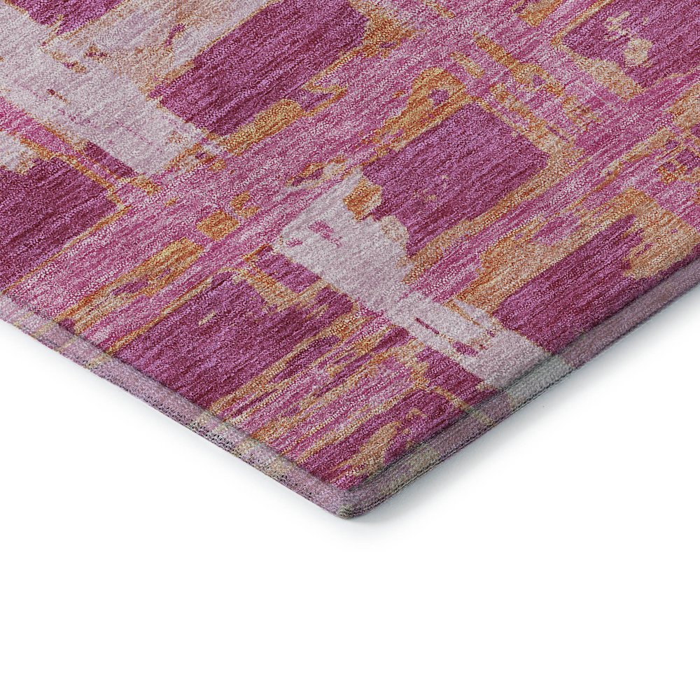 Premium Machine Washable Mayfield AMF745 Blush 8' x 10' Rug. Picture 3