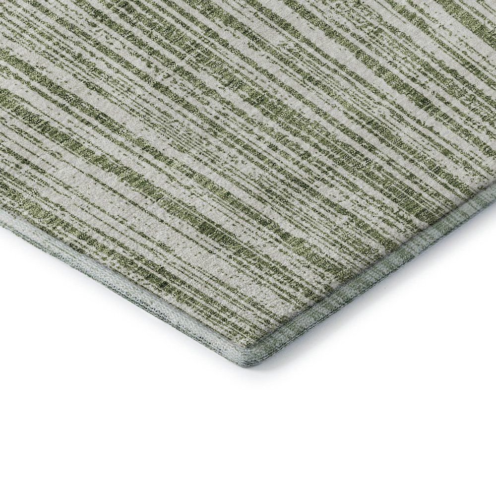 Premium Machine Washable Mayfield AMF760 Green 8' x 10' Rug. Picture 3
