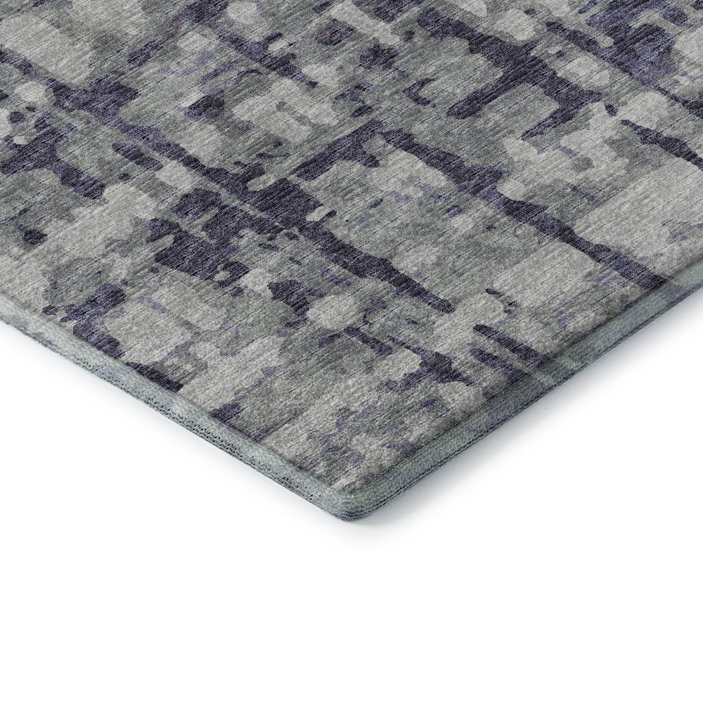 Premium Machine Washable Mayfield  Purple 8' x 10' Rug. Picture 3