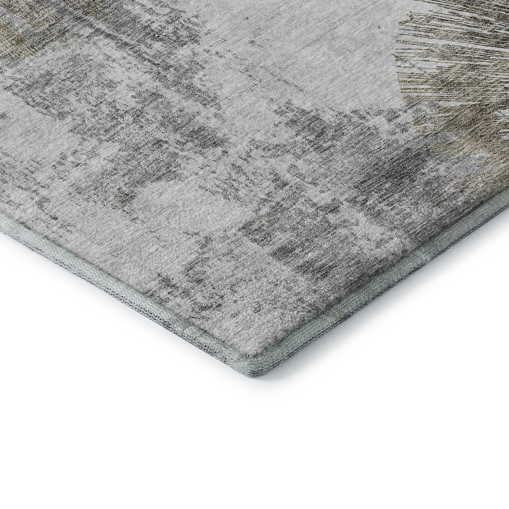 Premium Machine Washable Mayfield AMF773 Taupe 8' x 10' Rug. Picture 3