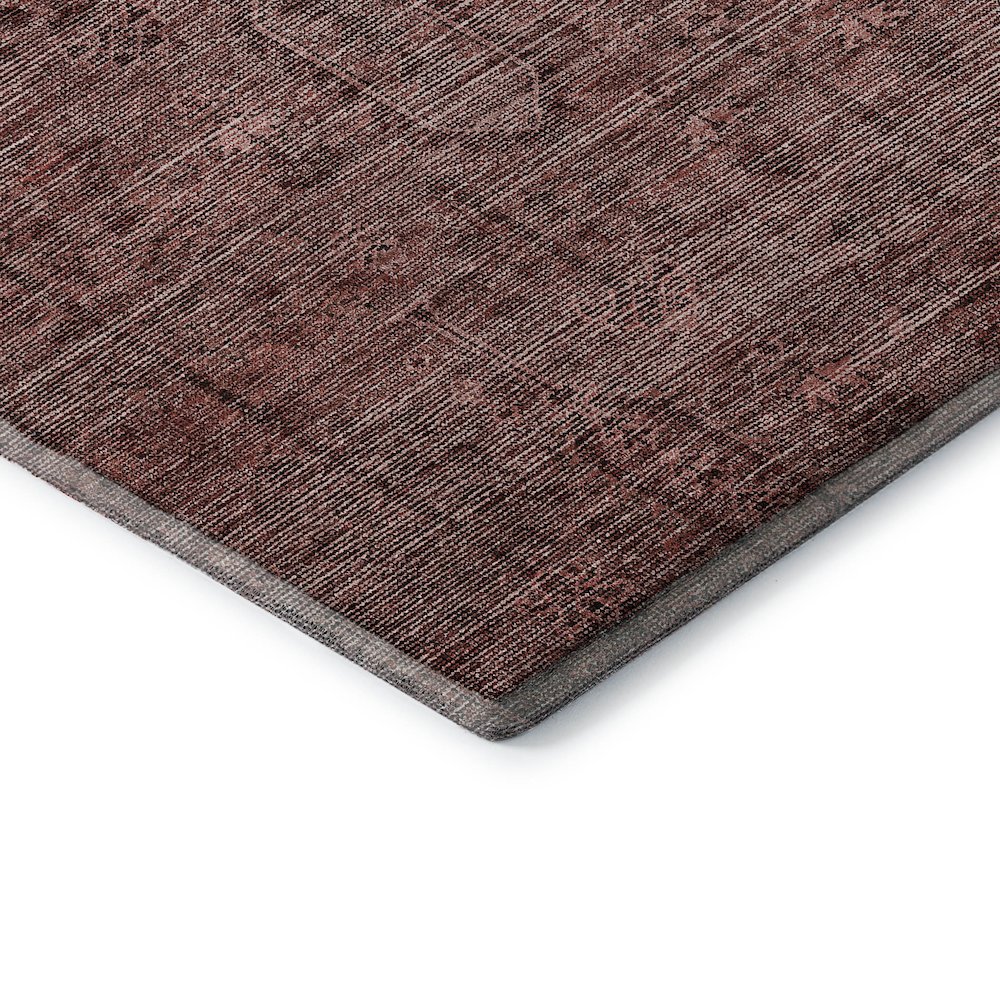 Premium Machine Washable Mayfield AMF790 Paprika 8' x 10' Rug. Picture 3