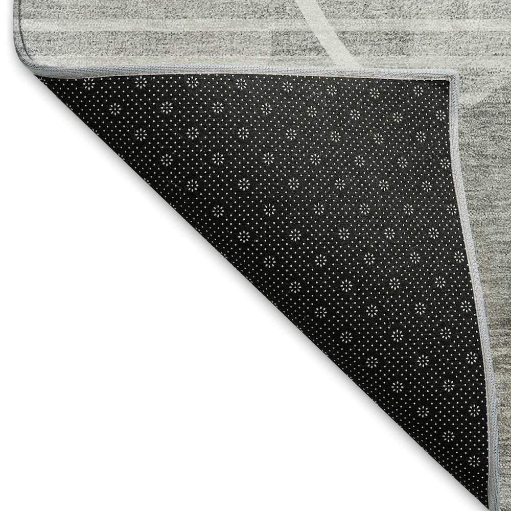 Premium Machine Washable Mayfield AMF805 Gray 8' x 10' Rug. Picture 2