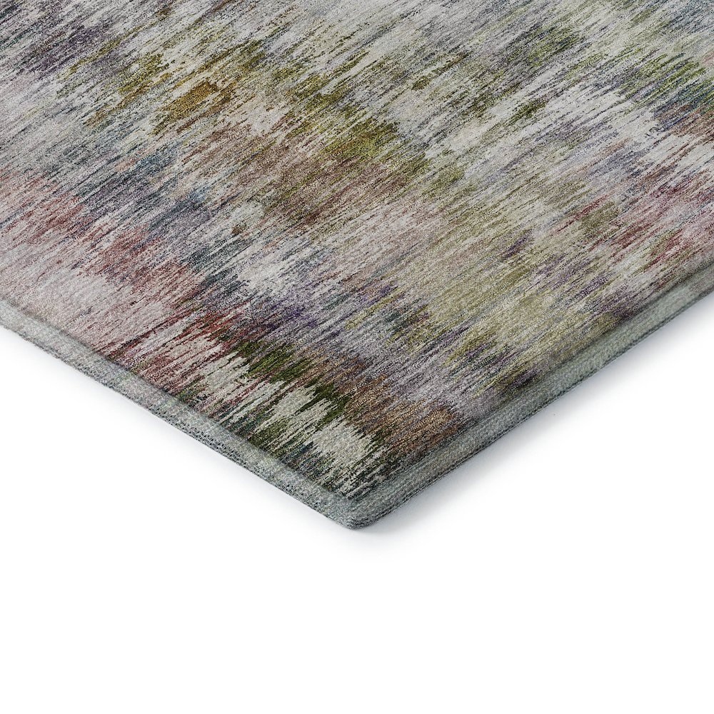 Premium Machine Washable Mayfield AMF813 Plum 8' x 10' Rug. Picture 3