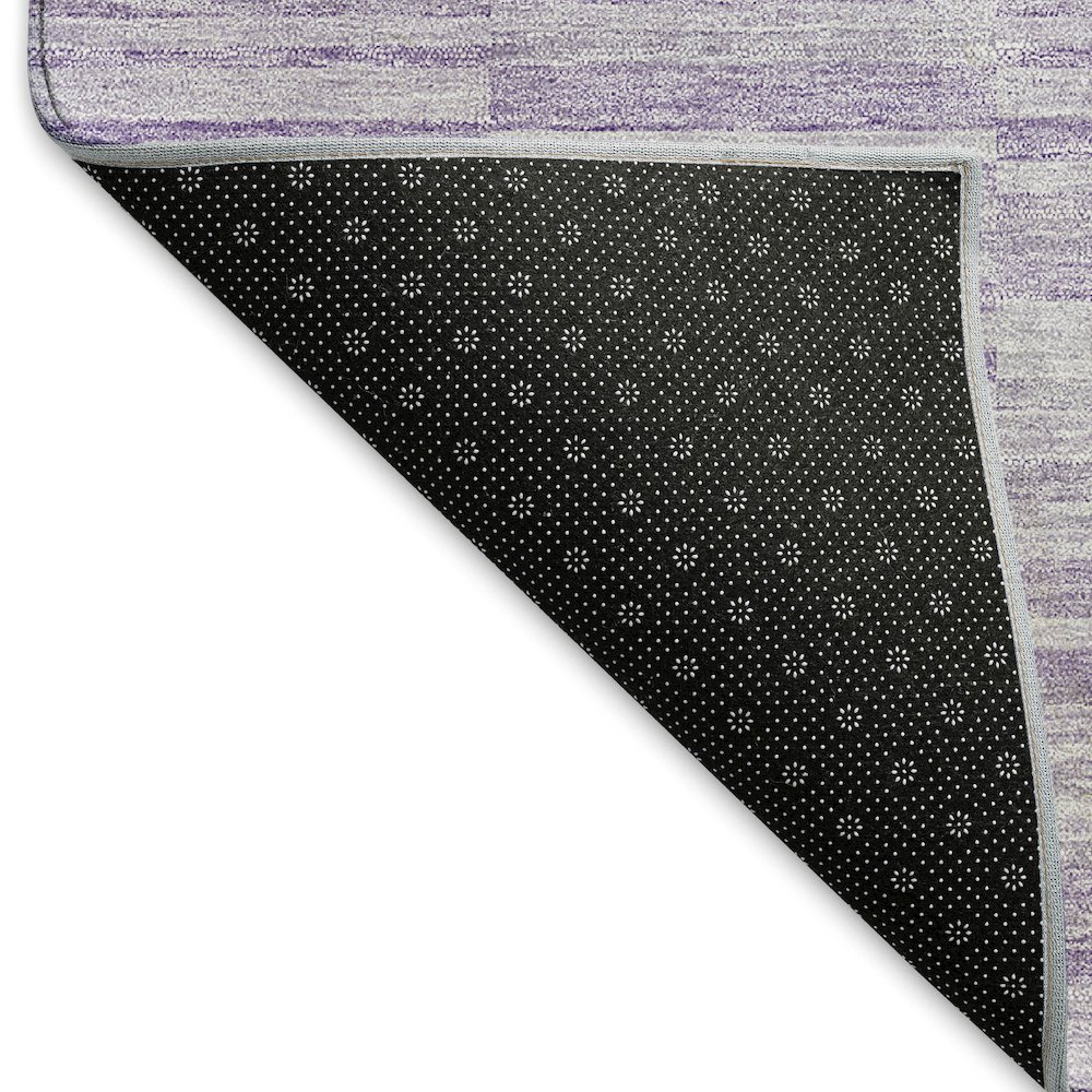 Premium Machine Washable Mayfield AMF817 Plum 8' x 10' Rug. Picture 2