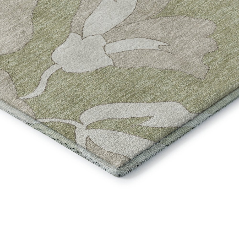 Premium Machine Washable Mayfield AMF857 Aloe 8' x 10' Rug. Picture 3