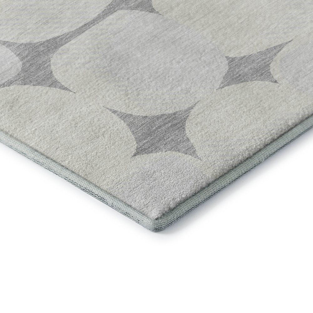 Premium Machine Washable Mayfield AMF870 Gray 8' x 10' Rug. Picture 3